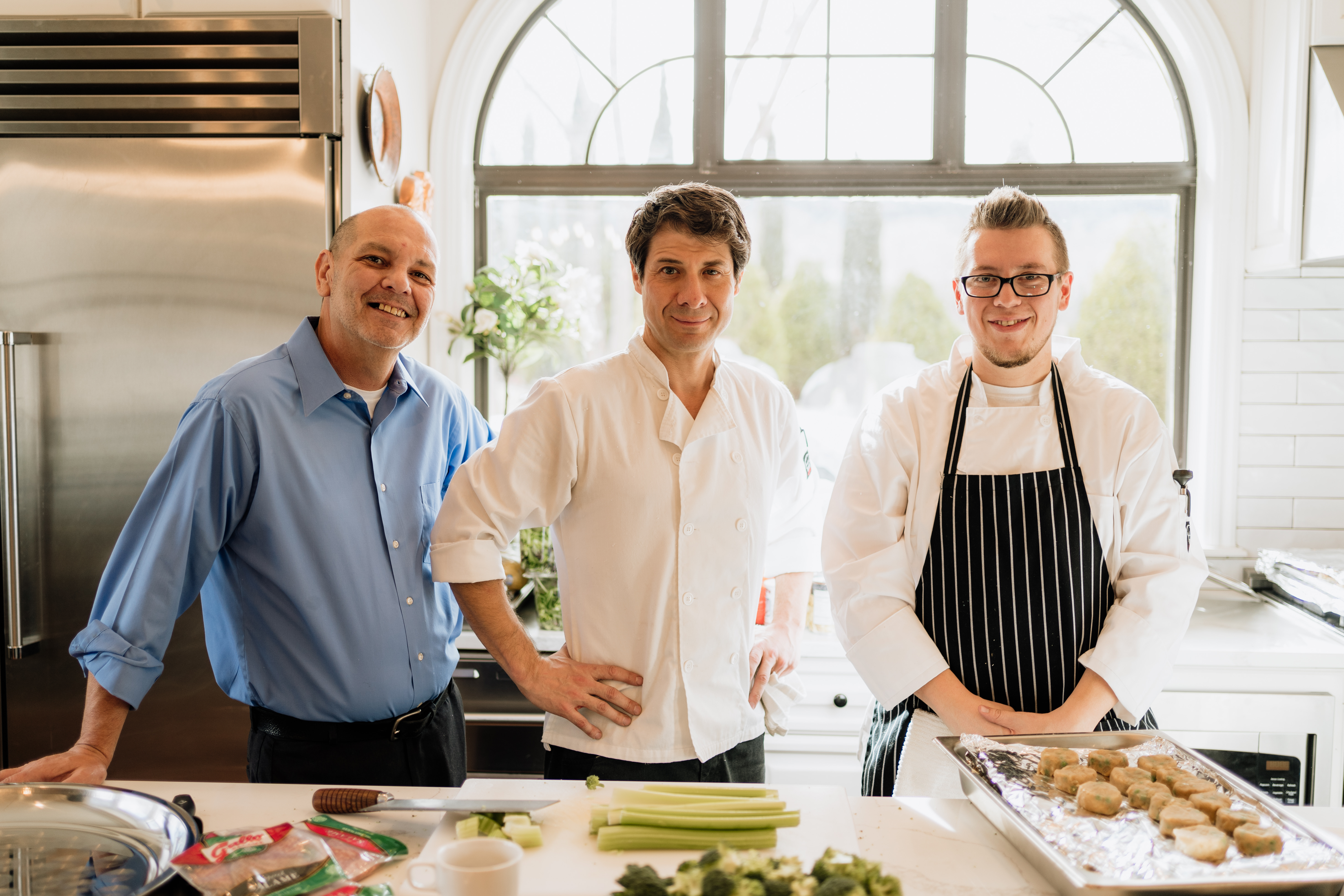 Jess, Eric and Chef Jeremy